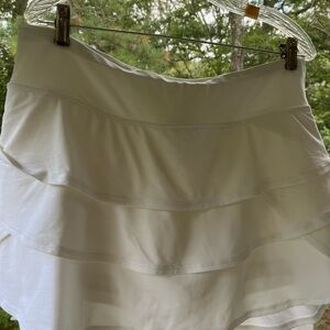 White Layered Skirt